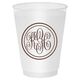Double Circle Monogram Shatterproof Cups Image 3 of 5